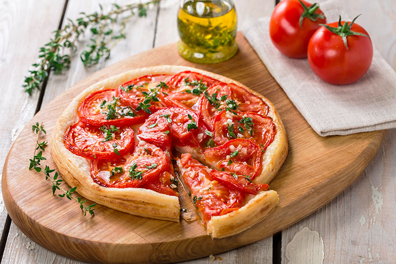 Tarte à la tomate