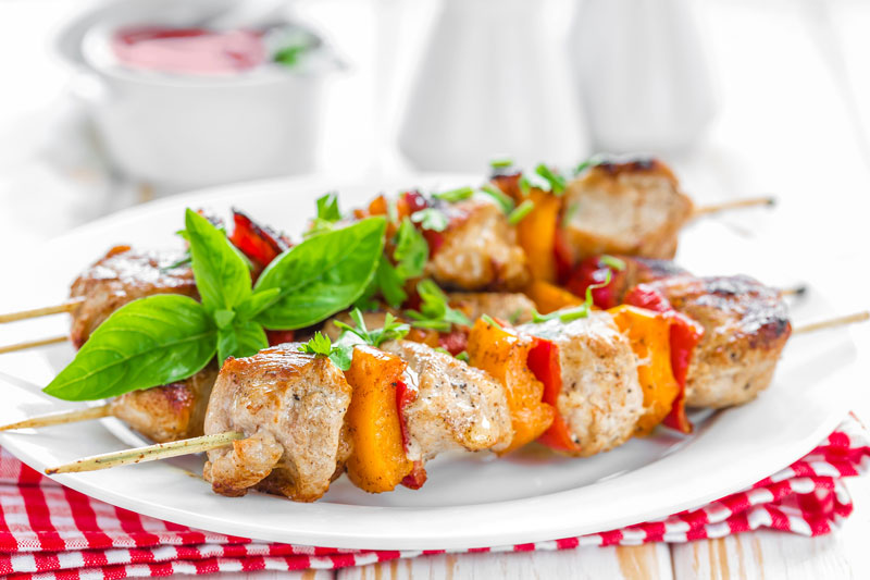 Brochettes d'agneau